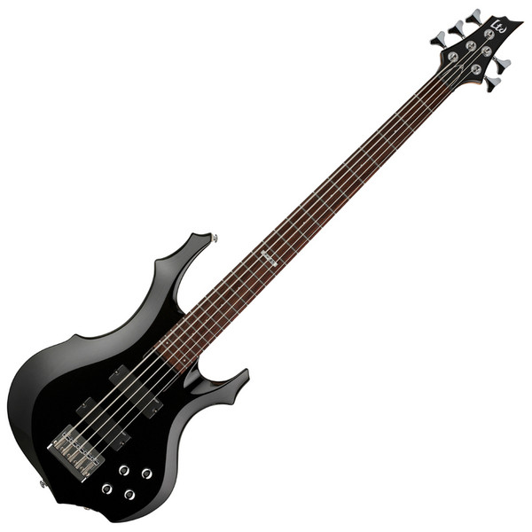 ESP LTD F-105 Electirc Bass Guitar, Black