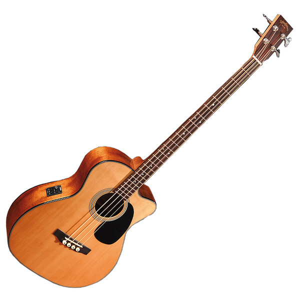 Sigma BMC-1STE Electro Acoustic Bass Guitar, Natural