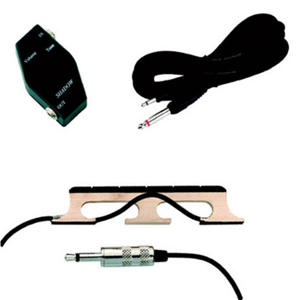 Shadow Banjo Pickup, 5 String, Piezo Undersaddle with Bridge