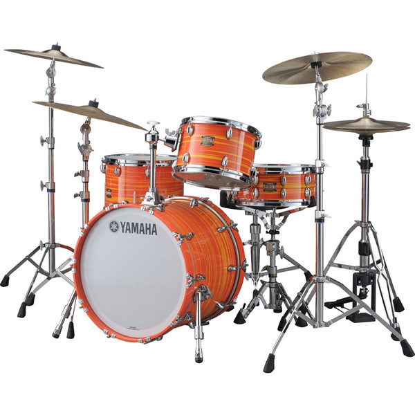 Yamaha Club Custom 4 piece Shell Kit, American Fusion, Swirl Orange