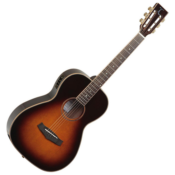 Tanglewood TGRP 73 Parlour Acoustic Guitar, Vintage Sunburst Gloss