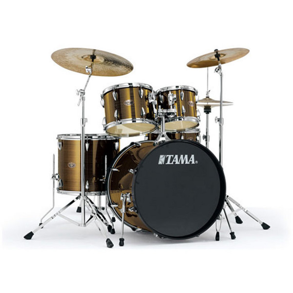 Tama Imperialstar 22" American Fusion Drum Kit, Hairline Gold