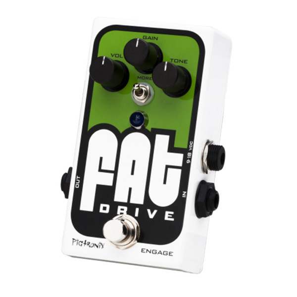 Pigtronix Fat Drive Tube Sound Overdrive Pedal