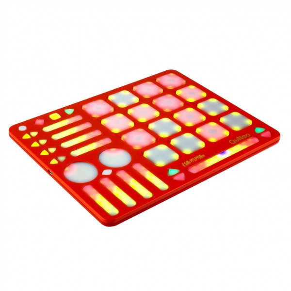 Red Keith McMillen QuNeo 3D Multi-touch Pad Controller