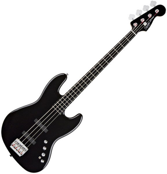 DISC Squier by Fender Deluxe Jazz Bass IV Active, Black