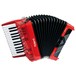 Roland FR-1 X pianino typu V-akordeon, czerwony