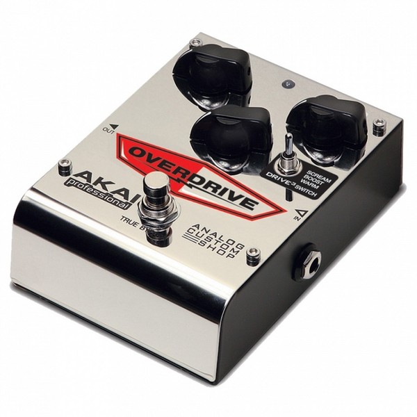 Akai Analog Custom Shop Drive3 Overdrive Effects Pedal