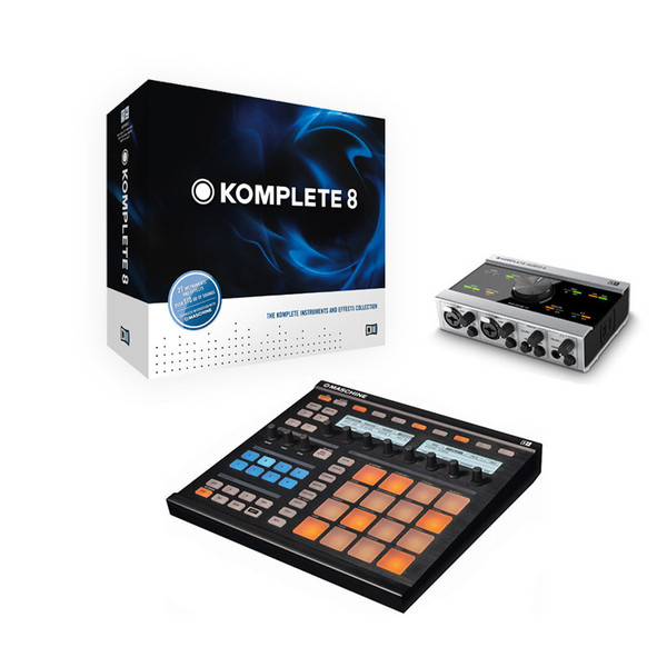 Native Instruments Komplete 8, Maschine & Komplete Audio 6