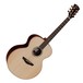 Faith Jupiter Jumbo Acoustic, Hi Gloss Natural Front View