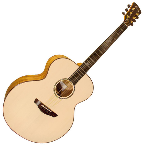 Faith Trembesi Jupiter Jumbo Acoustic Guitar, Natural