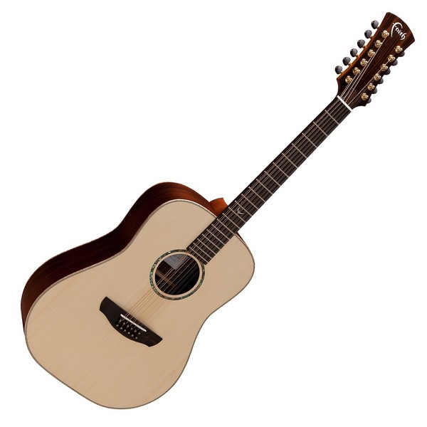 Faith Saturn 12-String Dreadnought Acoustic, Hi Gloss Front View