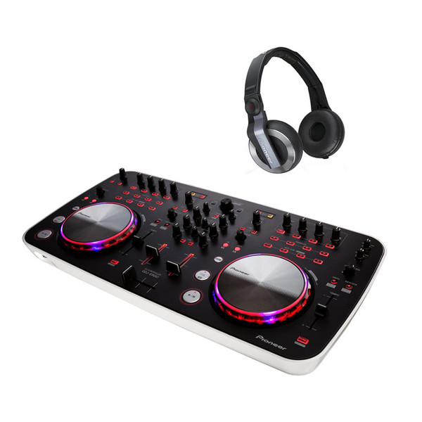 DISC Pioneer DDJ Ergo V DJ Controller HDJ 500K DJ Headphones