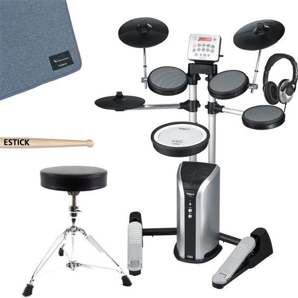 Roland HD-3 V-Drums Lite, Electronic Drum Kit, Complete Pack Main