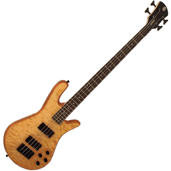 Spector Bass Legend 4 Classic Bass Guitar, Natural