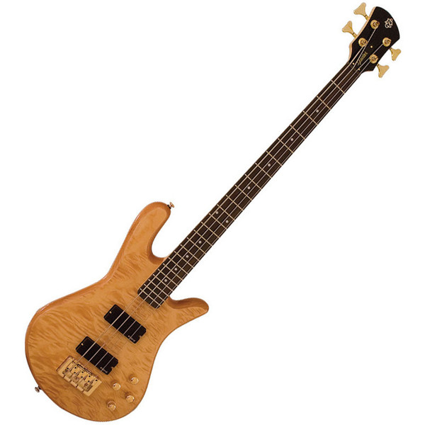 Spector Bass Legend 4 Custom Bass Guitar, Natural