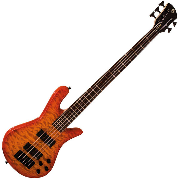 Spector Bass Legend 5 Classic Bass Guitar, Amber