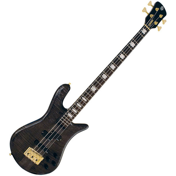 Spector Bass Euro 4LX Classic Bass Guitar, Black Stain