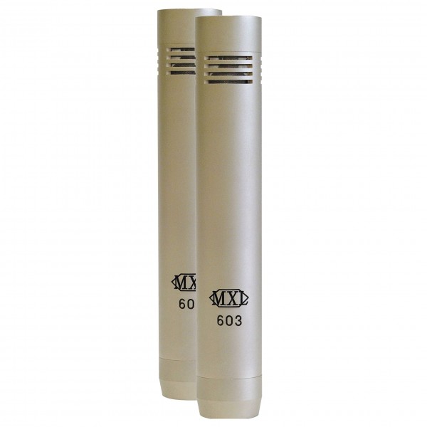 MXL 603 Small Diaphragm Condenser Instrument Microphones (Pair)