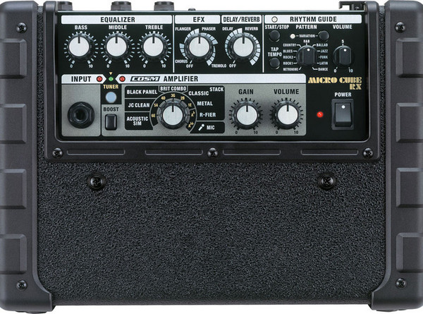 Roland Micro Cube RX Stereo-Batterieverstärker für Gitarren 