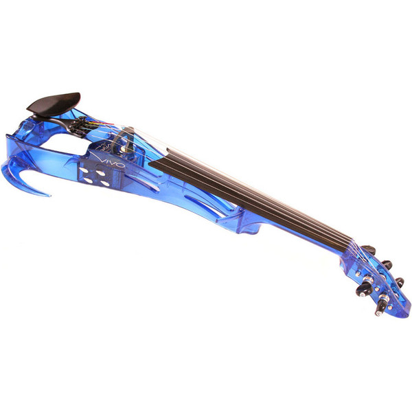 Ted Brewer Electric Violin 5 String Vivo2 Translucent: Blue