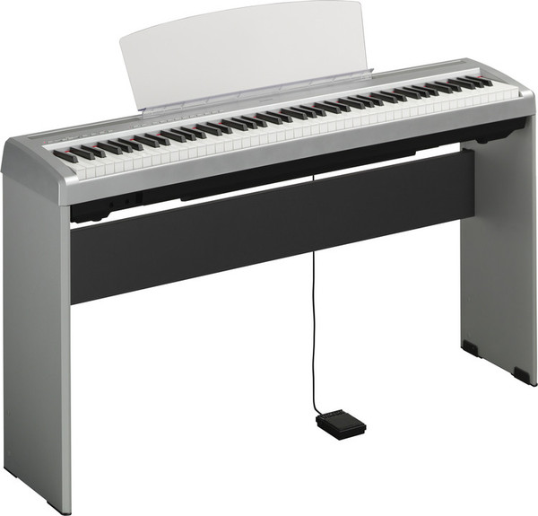 DISC Yamaha P-95 Digital Piano, Silver | Gear4music