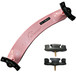 Everest Violin Shoulder Rest, 4/4 Size, Light Pink