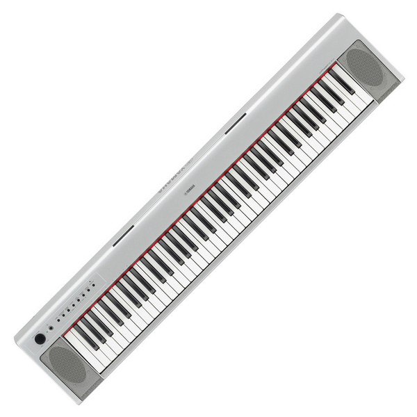 Yamaha NP31S Portable Digital Piano, Silver
