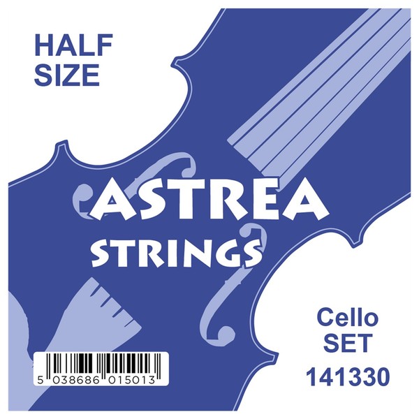 Astrea Cello String Set, 1/4 - 1/2