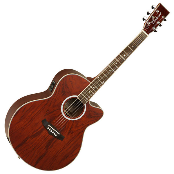 Tanglewood Evolution Exotic TSJ CE-XB Jumbo Acoustic Guitar