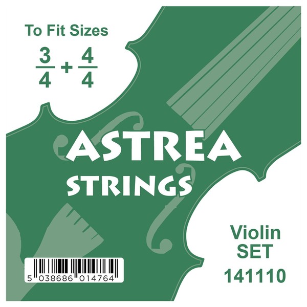 Astrea Violin String Set, 3/4 - 4/4