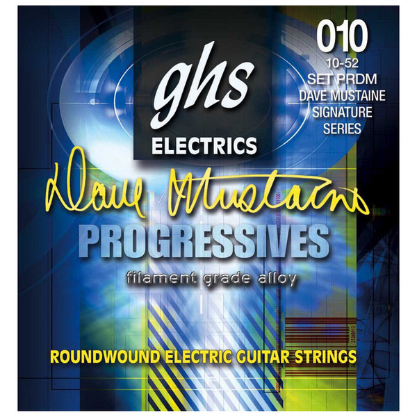 GHS Dave Mustaine Signature Electric Guitar Strings Medium 010-052