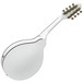 Ortega A-Style Magnetic Pickup Mandolin-Gloss White Rear