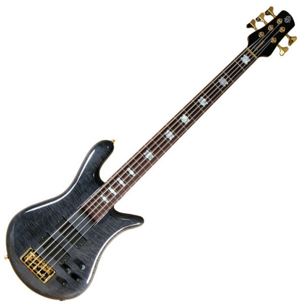 Spector Bass Euro 5LX Bass Guitar, Gloss Black Stain