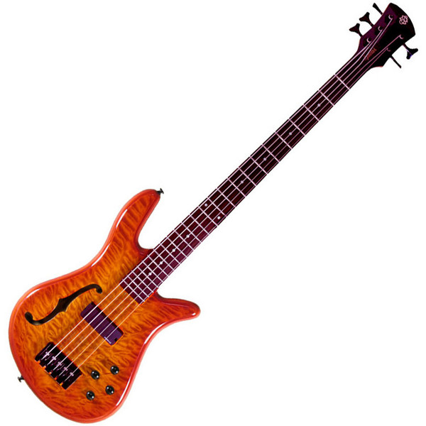 Spector Bass Pro Series Spectorcore 5 Piezo Bass Guitar, Amber