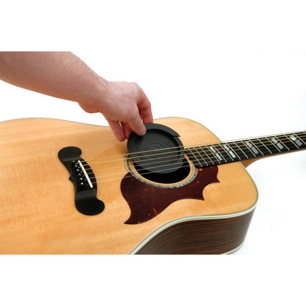 Planet Waves Screeching Halt Soundhole Plug Installation