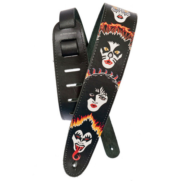 Planet Waves KISS Guitar Strap, Rock and Roll Over