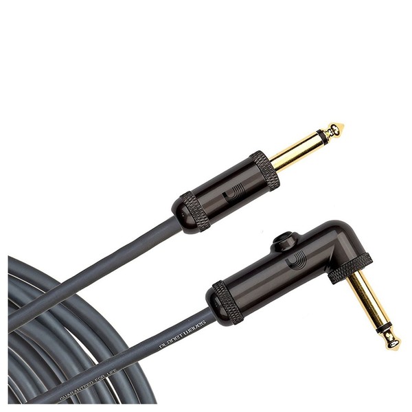 D'Addario Circuit Breaker Instrument Cable, Right Angle, 20ft