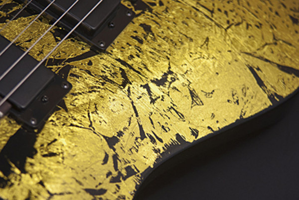 DISC Ibanez GIO GRGA012LTD Limited Edition Guitar, Gold Leaf at