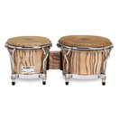 Gon Bops Alex Acuna Signature Bongo 7" & 8.5", Natural Lacquer