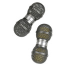 Gon Bops Silver Mic Shakers