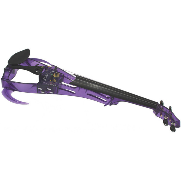 Ted Brewer Electric Violin 4 String Vivo2 Translucent: Purple