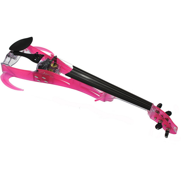 Ted Brewer Electric Violin 4 String Vivo2 Translucent: Pink