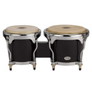 Natal Fuego Bongos aus Naturholz, verchromte Hardware, schwarz Hochglanz