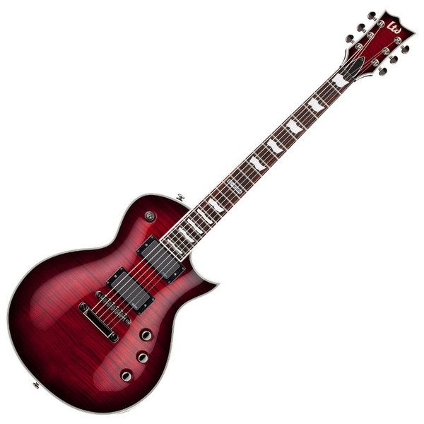 ESP LTD EC-401FM Electric Guitar, See-Thru Black Cherry Sunburst