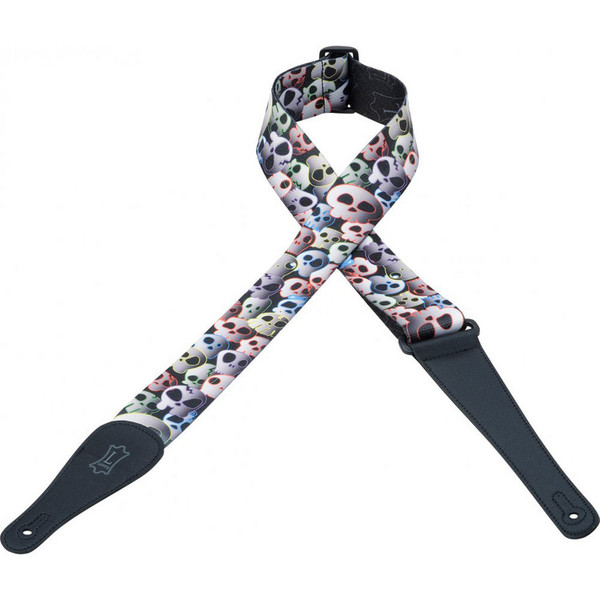 Levy's 2" Sublimation Series Polyester - Coloured Skulls