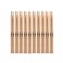2B Wood Tip Maple Drumsticks Bundle, 10 Pair Pack