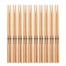 Baguettes 5B en &eacute;rable, olive en nylon, lot de 10