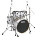 Natal Ash Traditional Jazz Shell Pack & Snare, White Swirl
