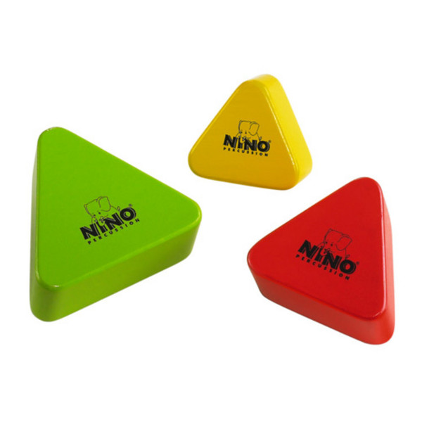 Meinl NINO508-MC Wood Shaker Assortment, Multi Colour