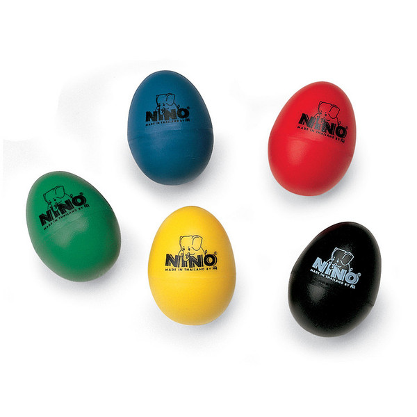Meinl NINO540LB Egg Shaker, Blue - set